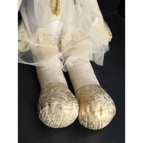 Pottery Barn Kids Everly Tan Linen Horse 28" DESIGNER DOLL Stuffed Animal 2015 - Picture 6 of 11